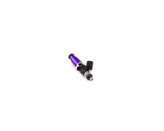 Injector Dynamics - ID1050-XDS, USCAR Connector, 60mm length, 14 mm (purple) adaptor top, 14mm lower o-ring