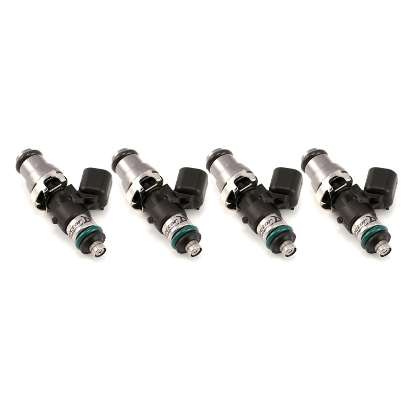 Injector Dynamics - ID1700-XDS, for 02-05 Civic Si / K-series. 14mm (grey) adapter top. Set of 4.