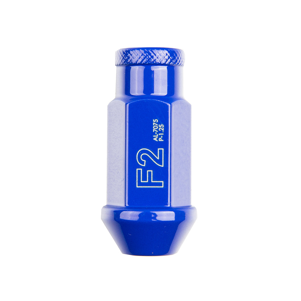 F2 Function & Form Lug Nuts M12x1.25 Blue