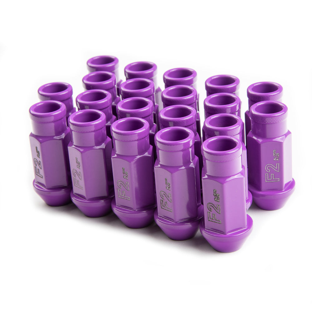 F2 Function & Form Lug Nuts M12x1.25 Purple