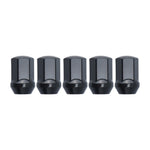 F2 Steel Lug Nuts M12x1.5 w/ Lock Kit, Black