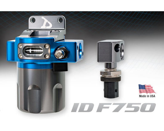 Injector Dynamics - Injector Dynamics ID-F750 Fuel Filter, blue/grey finish