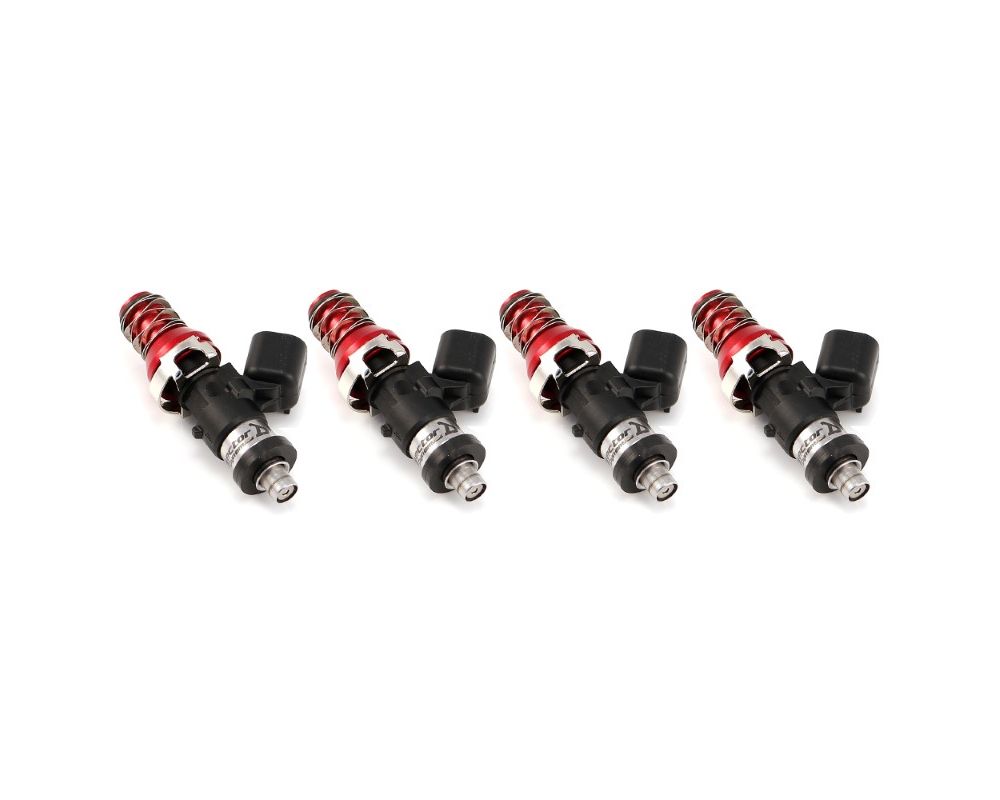 Injector Dynamics - ID1050-XDS, for Hayabusa / 1050cc applications. 11mm (red) adapter top, -204 lower. Set of 4.